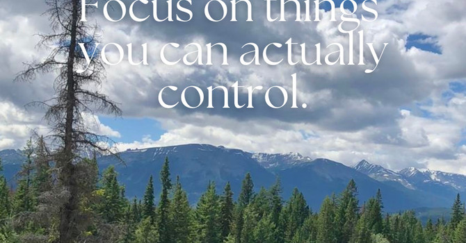 Focus on What You Can Control image